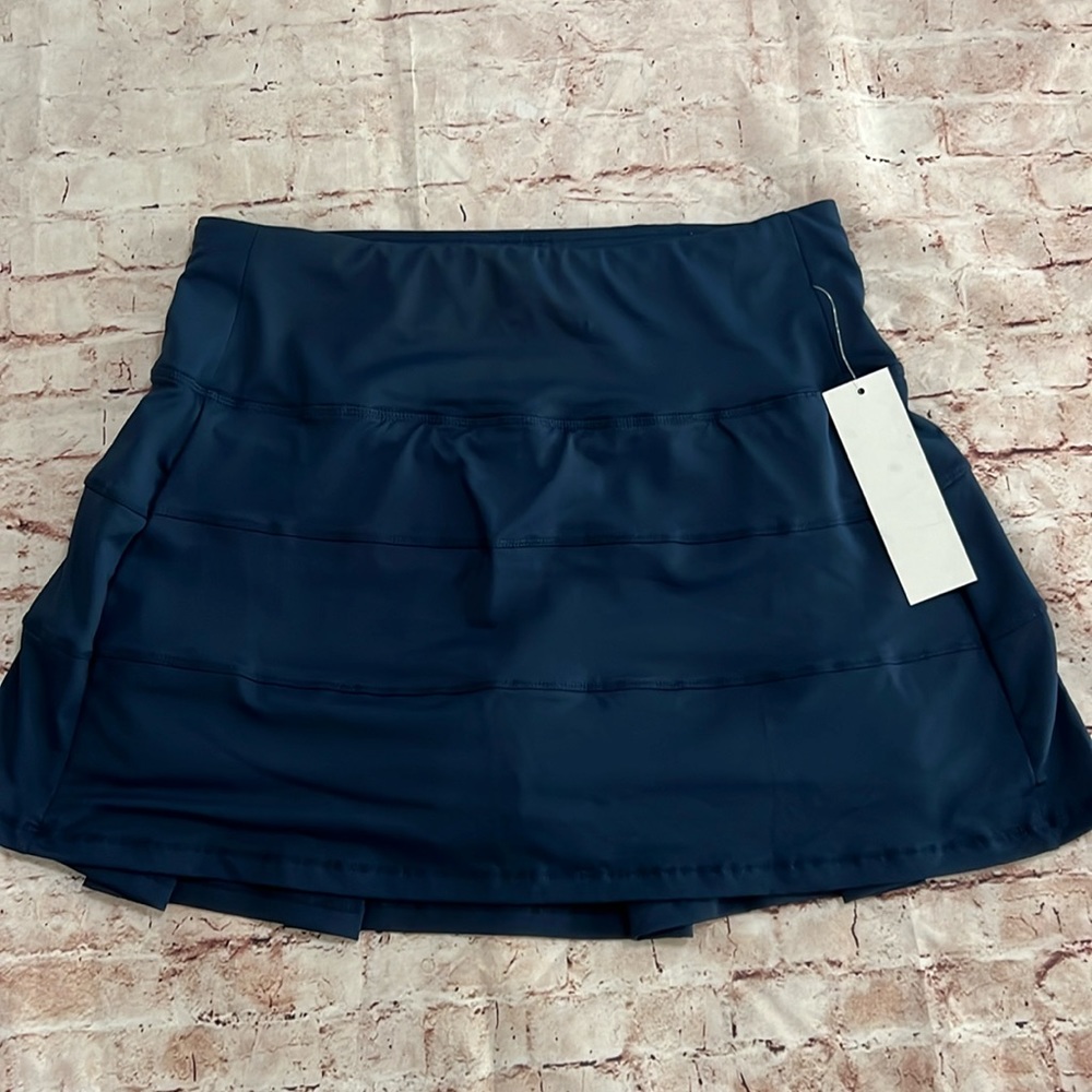 NWT Tennis Skirt, Size 6, Navy